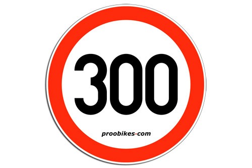 300km